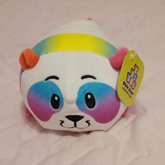 Rainbow Panda Stuff Animal - Picture 1 of 2
